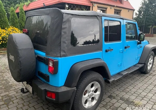 Jeep Wrangler cena 139900 przebieg: 101000, rok produkcji 2018 z Lipno małe 211